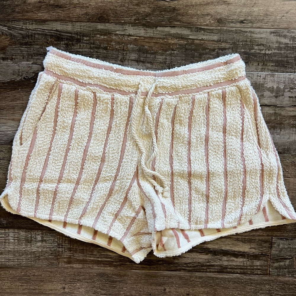 Faherty Stripe Pacifica Terry Shorts